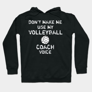 Volleyball Volleyball Coach Voice Net Knee Pad Coach Hoodie